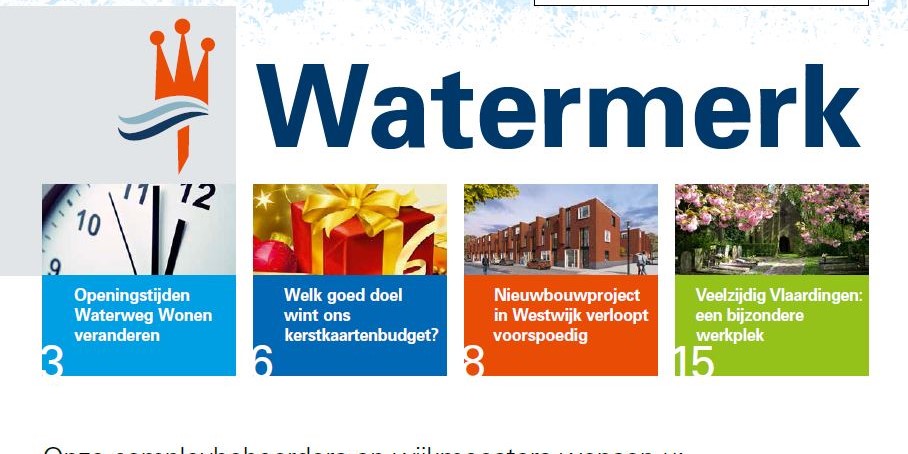Watermerk 4-2014 Waterweg Wonen