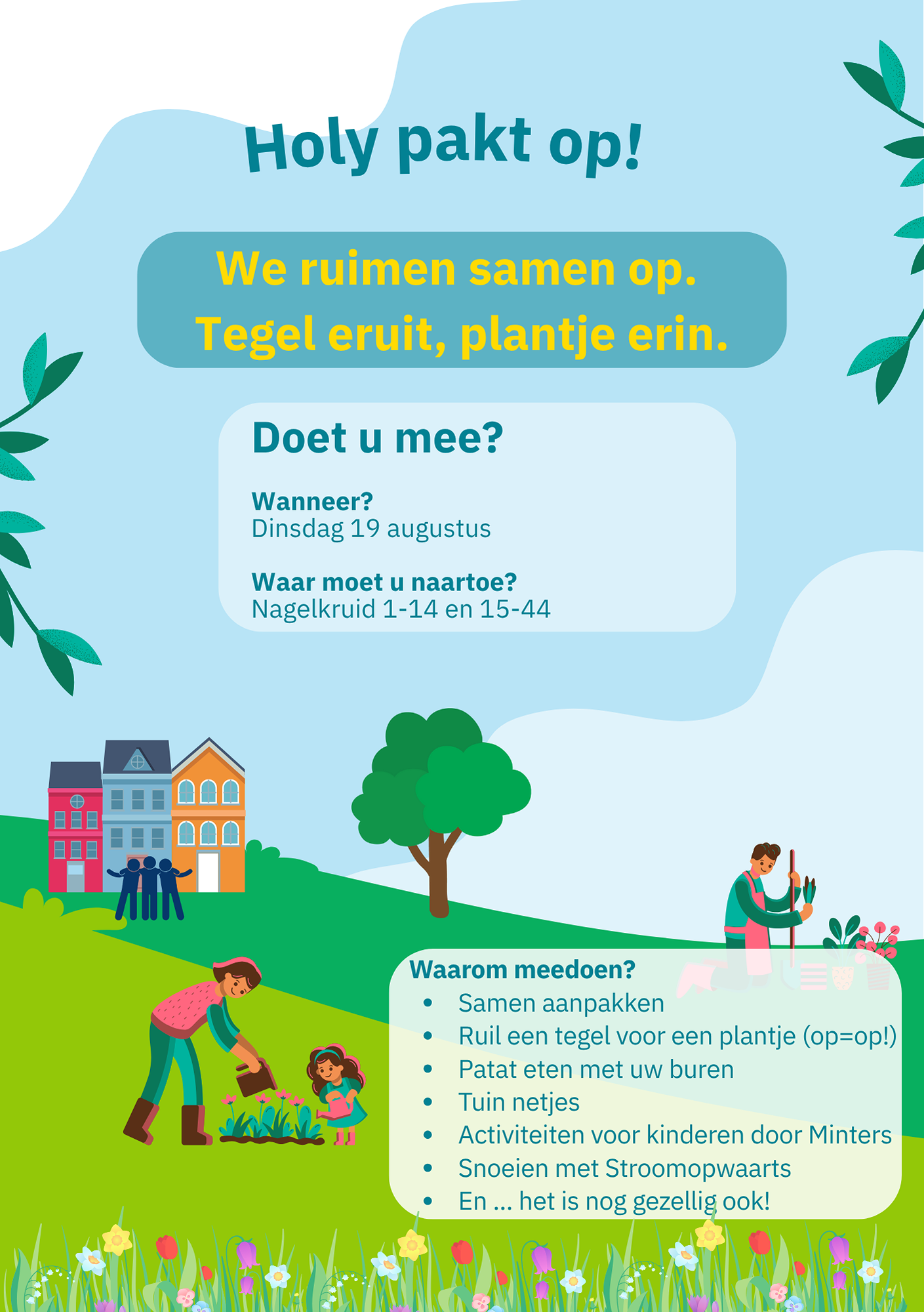 Vlaardingen pakt op  (Posters (Staand)) (A5)